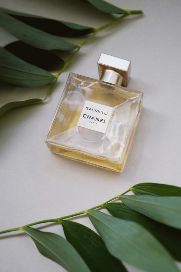 bottle of Gabrielle perfume